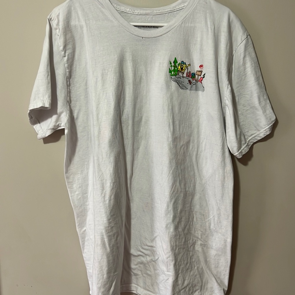 Spongebob camping trip shirt